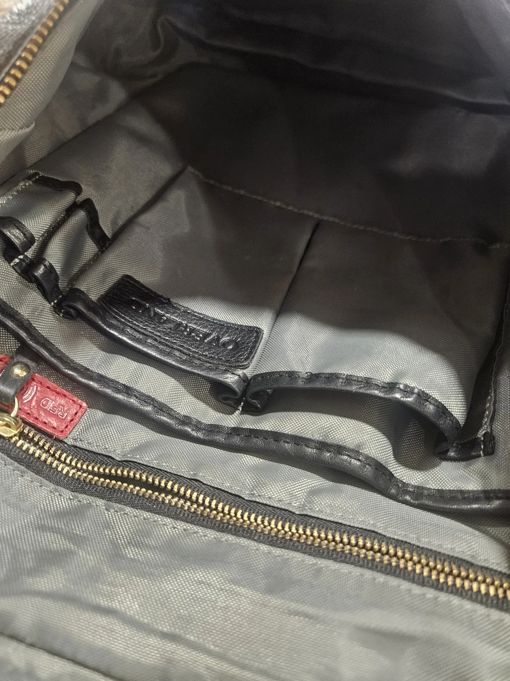 Overland Florence Small Leather Backpack Purse – Black Argentine Cowhide
